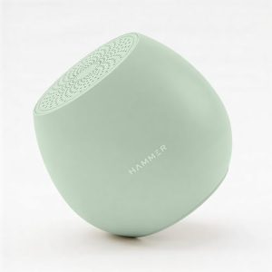 HAMMER Drop X1 5W Bluetooth Speaker with Twin Pairing, Bluetooth v6.0, 32 Hours Playtime, 52mm Drivers (Green)