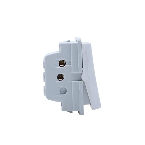 Wipro Northwest Nowa 6A Bell Push, White (pack of 10) - Image 2