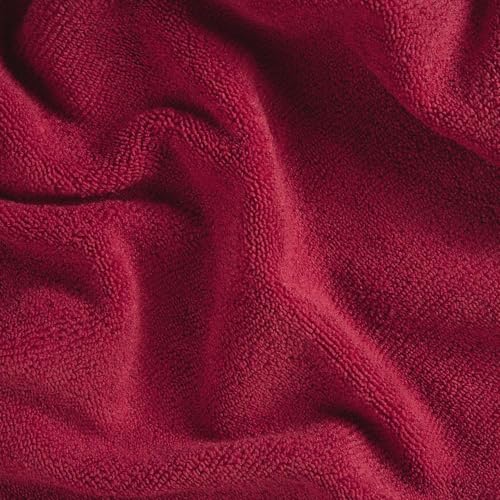 Wakefit Microfiber Towel | 350 GSM | Bath Towel, Microfiber Towels for Bath, Towel for Women, Towels for Bath Men, Gym Towel for Men Workout, Hand Towels 60x120 cm (Raspberry, Set of 2) - Image 6