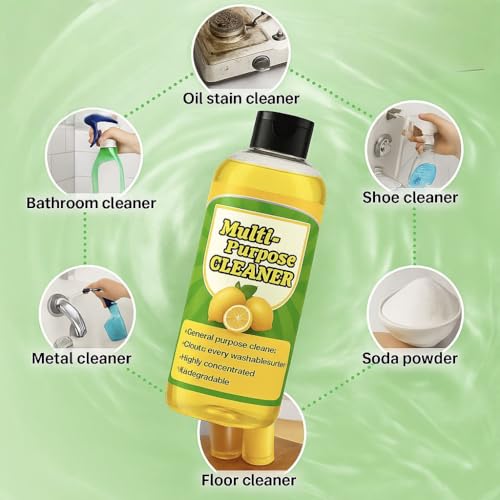 All Purpose Multifunctional concentrated cleansing lotion, Multifunctional Cleaner Liquid, Multipurpose Cleaning Cream, High-Performance Cleaning Agent for Kitchen & Bathroom (3) - Image 7