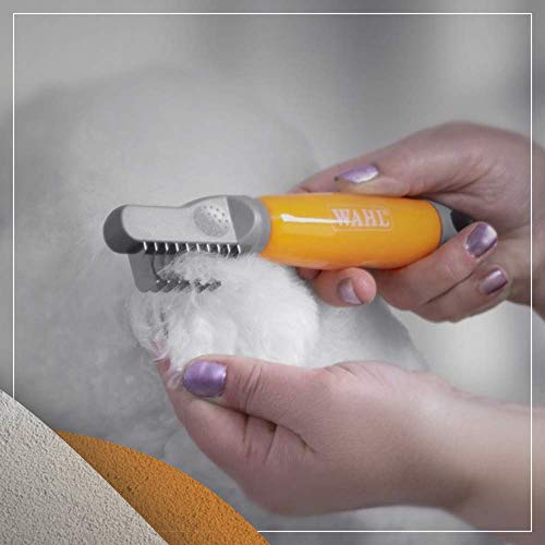 WAHL Soft Grip Dematter, Gray, Medium - Image 7