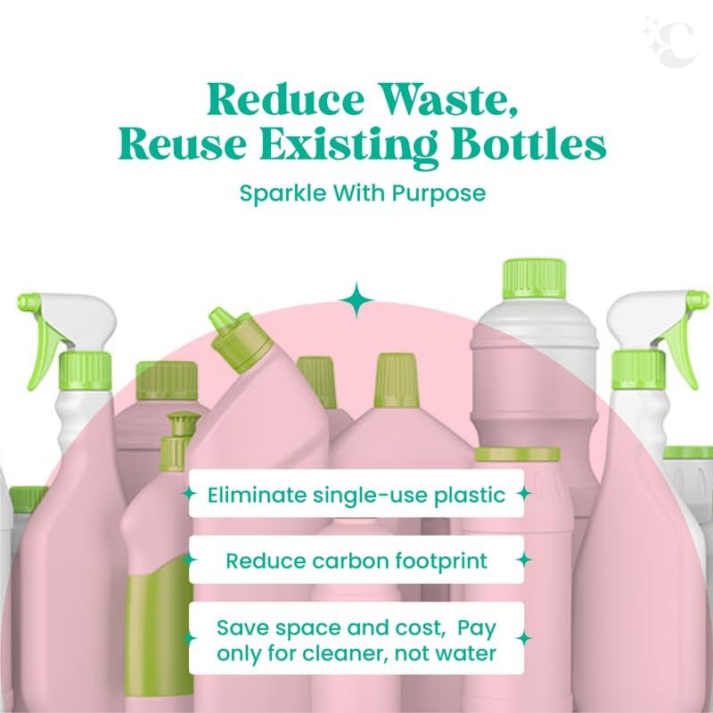 Cleevo Kitchen Cleaner Spray- 1L Bottle Pack | Natural Plant-Based Cleaning Spray for Tough Stains, Gas Stove, Countertop, Chimney | Grease & Grime Remover | All-in-One Kitchen Surface Cleaner - Image 7