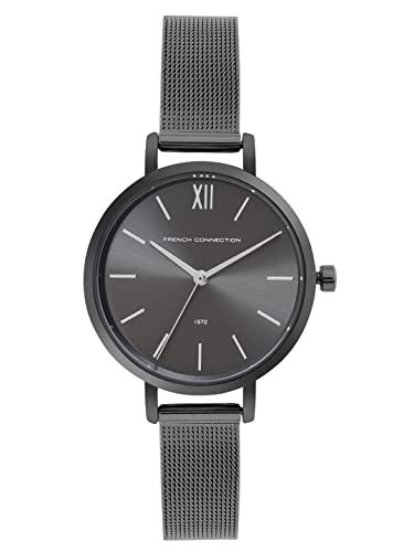 French Connection Women's Facile Analog Watch Black Strap-FCE22GN - Image 4