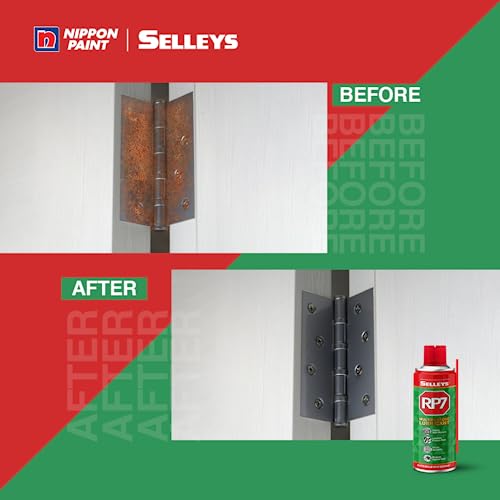 Selleys RP7 (105 Ml, Clear) Multipurpose Lubricant,Cleaner for Chimney,Rust Remover, Auto Maintenance,Loosens Stuck Parts, Removes Stain & Sticky Residue, Descaling & Cleaning Agent - Image 3