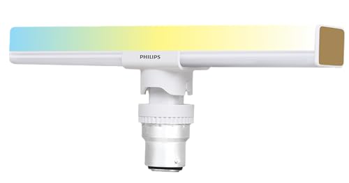 Philips 10W B22 LED T-Bulb | 3 Colors in 1 LED Bulb | Scene Switch T-Bulb for Home & Decoration | Color: Tunable White | Pack of 1 | Gold Perform Series - Image 3