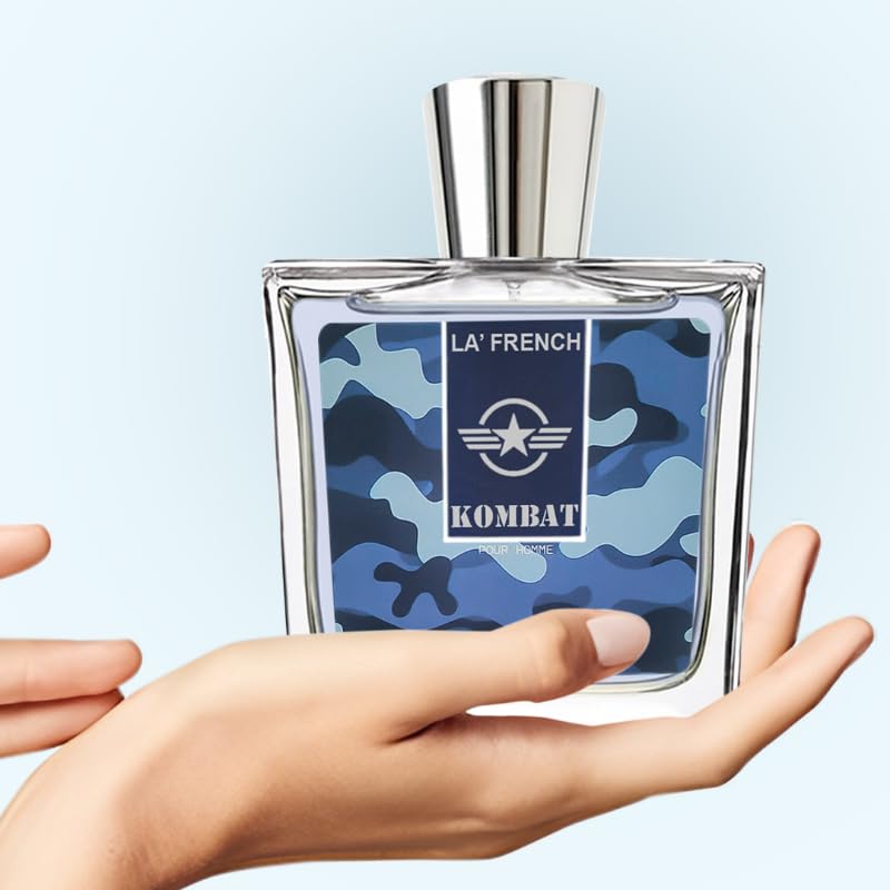 LA' French Kombat Perfume For Men,100ml,Eau De Parfum,Premium,Long Lasting,Intense Fresh Masculine Fragrance,Suitable For Every Occasion - Image 2