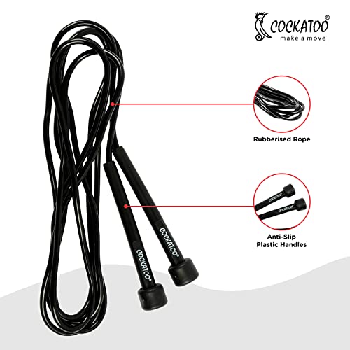 Cockatoo SKP-TP Skipping Rope For Man & Women(Pack Of 1) - Image 4