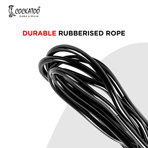 Cockatoo SKP-TP Skipping Rope For Man & Women(Pack Of 1) - Image 5