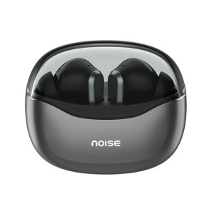 Noise Newly Launched Buds VS601 in Ear Truly Wireless Earbuds with 50H of Playtime, Transparent Case Lid, Quad Mic ENC, Dual Device Pairing, 10Mm Driver, BT V5.3 (Graphite Black)