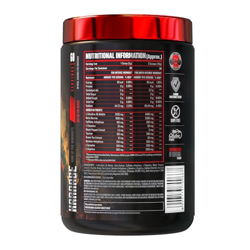 Bigmuscles Nutrition Karnage Pre workout (60 Servings, Sex On the Beach) | Pre-workout Supplement Supports to Improve Focus, Strength, Energy and Pump, Banned Substance Tested, Dope Free, 300g - Image 2