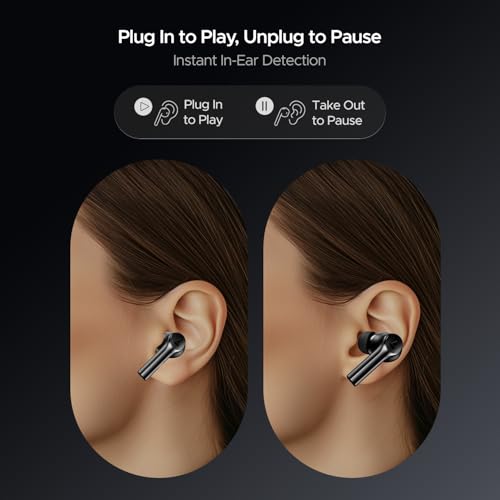 Boat Airdopes 300, Cinematic Spatial Audio, 50HRS Battery, 4Mic AI ENx, Fast Charge, App Support, Low Latency, IPX4, v5.3 Bluetooth Earbuds, TWS Ear Buds Wireless Earphones with mic (Gunmetal Black) - Image 7