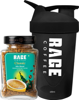 RAGE Silk Blend Classic 60 GMs + Multi-purpose Shaker | Ideal for Gym, Protein Shakes Instant Coffee(60 g) - Image 2