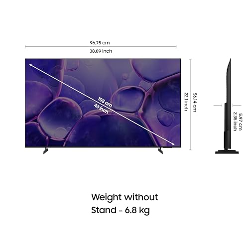 Samsung 108 cm (43 inches) Crystal 4K Vista Ultra HD Smart LED TV UA43UE81AFULXL - Image 6