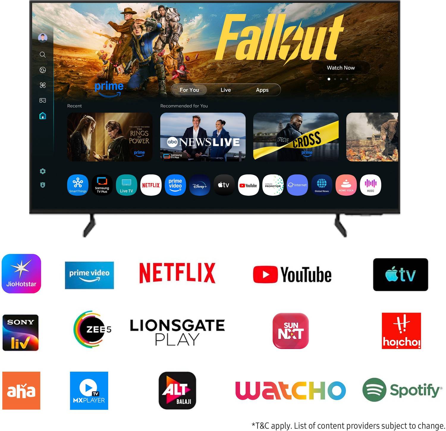 Samsung Samsung 108 cm (43 inch) Ultra HD (4K) LED Smart Tizen TV 2025 Edition with 4K Upscaling | HDR 10+ | Voice Assistance Remote Control | PurColor | Slim Look | Samsung Knox Security | 100+ Free Channels | Universal Gestures - Image 3