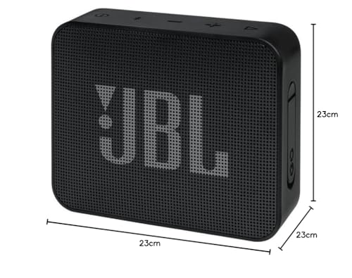 JBL Go Essential with Rich Base, Wireless Ultra Portable Bluetooth Speaker, Vibrant Colors, Waterproof, Type C (Without Mic, Black) - Image 7