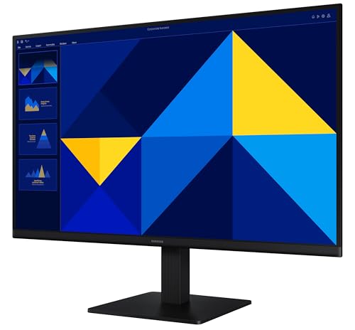 Samsung 24" (60.5 cm) S3 Flat Monitor|Super Slim Borderless Design|IPS Panel|FHD 1920 x 1080|100 Hz|5 ms|Ports-HDMI,VGA|Game Mode|Eye Saver Mode||Wall Mountable|LS24D300GAWXXL|Black - Image 6
