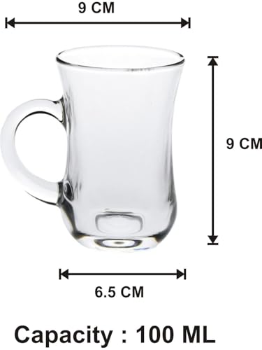 AFAST Party Perfect Juice Mug/Glasses Making Every Moment Unforgettable, Clear, 100 Ml, 9 X 6.5 X 9 CM - Image 3
