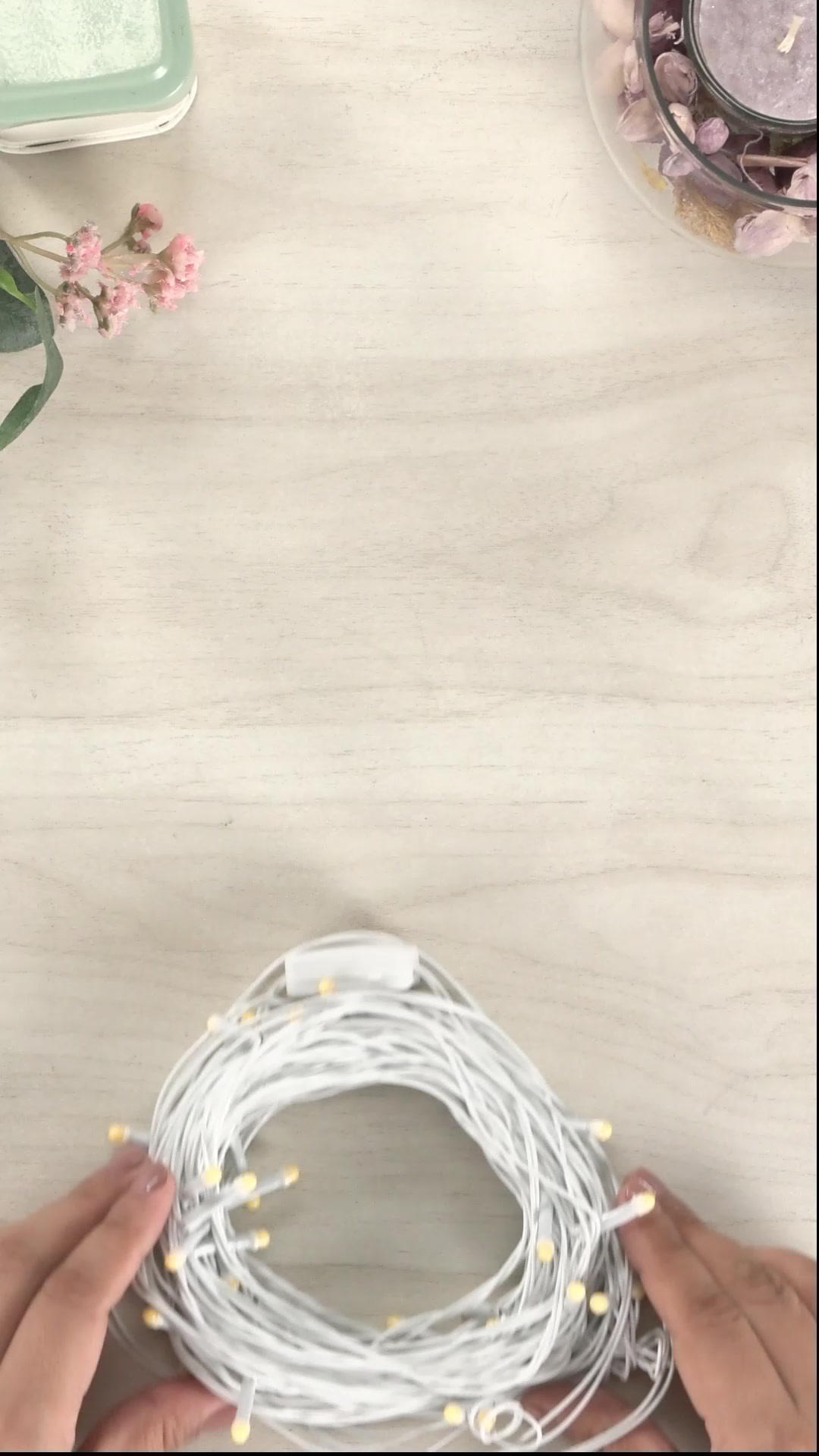 Homesake® 36 Feet Long 40 LED Power Pixel Serial String light Fairy Lights, Plug Sourced, Home & Outdoor light for christmas tree light corner Home, ornament setup festive decor (Pack of 1 Warm White) - Image 2