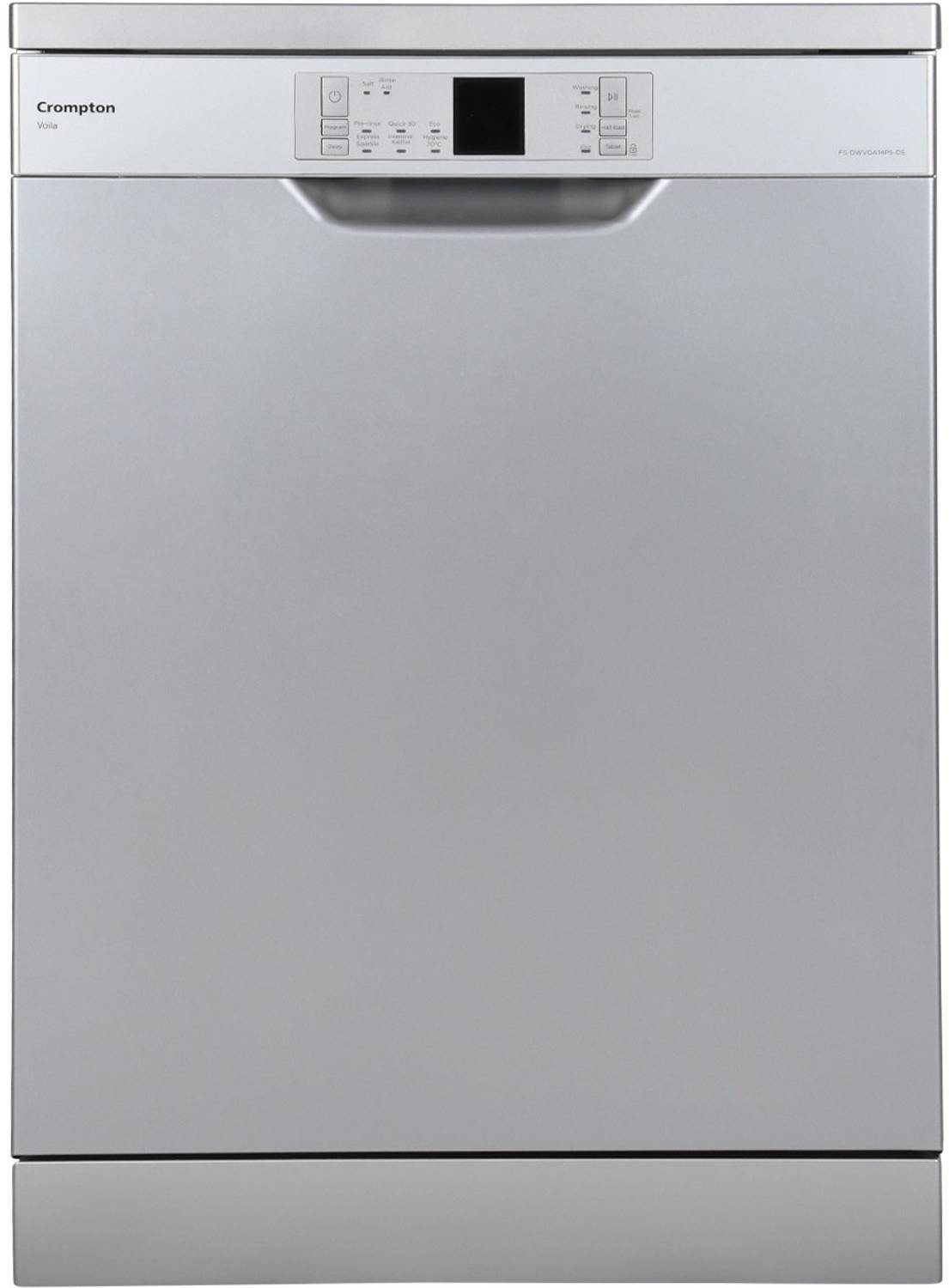 Crompton Crompton FS-DWVOA14PS-DS Free Standing 14 Place Settings Dishwasher