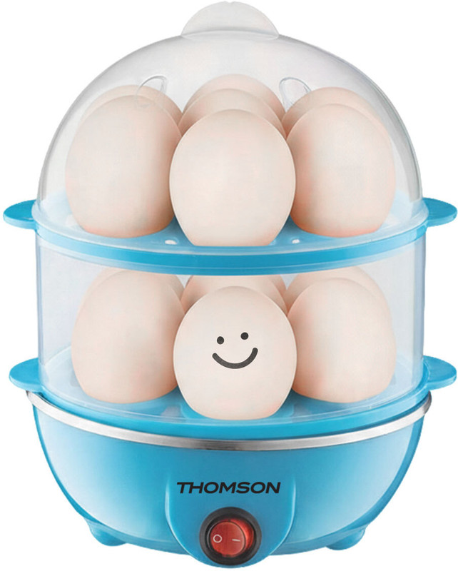 Thomson EggOmatic EggOmatic Egg Cooker(Blue, 14 Eggs)