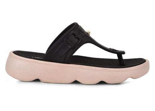 ACTION Women’s Thong Flip-Flops | Comfortable, Stylish Footwear for Everyday Use | Lightweight, Cushioned Footbed, Non-Slip Sole | Perfect for Summer, Beach, and Casual Wear - Image 4