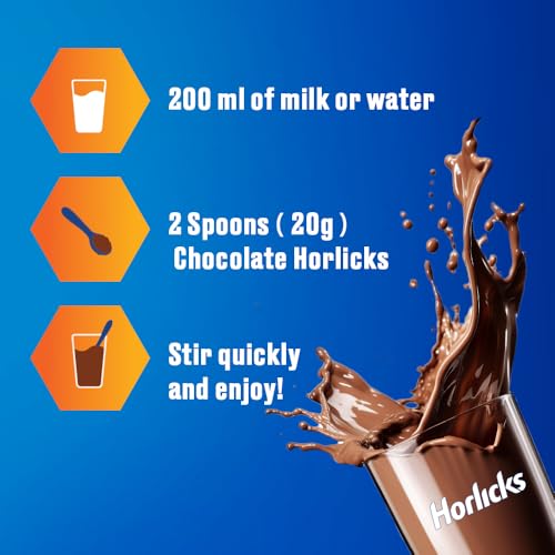 Horlicks Chocolate Nutrition Drink || 1 kg Refill Pack - Image 5
