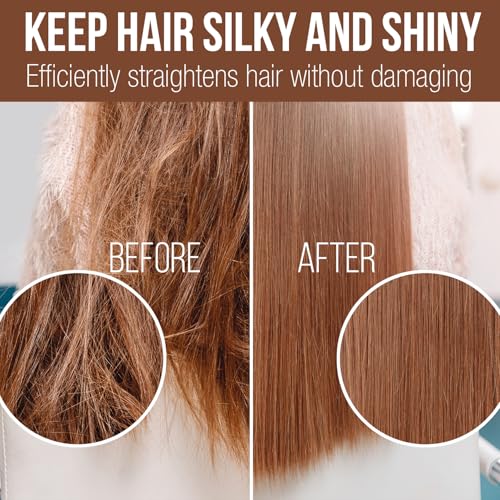 Havells Keratin Infused Hair Straightener Brush With Temperature Control For All Hair Types|Auto Shut off After 45 Minutes| 1.8mm Swivel Cord |2 Years Guarantee| HS6000 - Image 7