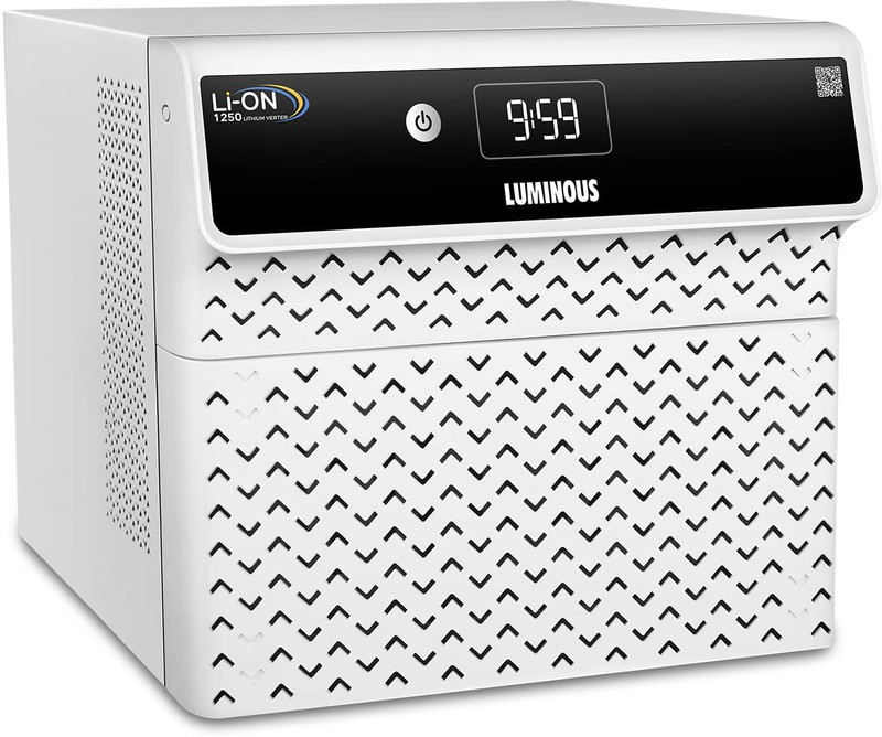 LUMINOUS 900 VA Li-On 1250 with 60 Months Warranty Pure Sine Wave Inverter(1250/12.8V)