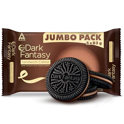 Sunfeast Dark Fantasy Crème, Made With Real Chocolate, 415g