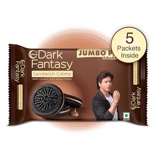 Sunfeast Dark Fantasy Crème, Made With Real Chocolate, 415g - Image 4