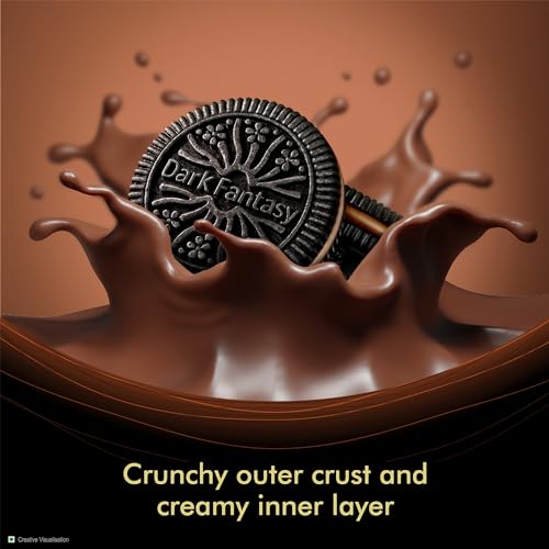 Sunfeast Dark Fantasy Crème, Made With Real Chocolate, 415g - Image 6