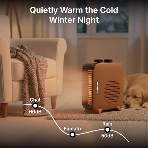 The Better Home Fumato 2000 W Room Heater (Fan-Blower) | Portable Heater for Bedroom & Home | Dual Placement Vertical/Horizontal | Thermal Cut-Out + Fuse Safety | Brown | 1-Year Warranty - Image 5