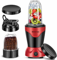 BOOSTER Powerful 400 W Juicer Mixer Grinder 400 W Juicer Mixer Grinder(Nutri_Pro | 2 Jars | Black, Red) - Image 3