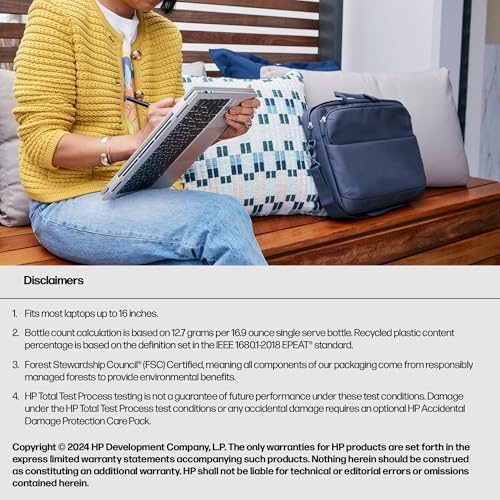 HP Everyday 16-inch Laptop Bag (A08JWAA) - Image 5