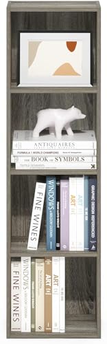 Oakcraft Engineered Wood Multipurpose Single Cube Storage Organizer Unit Bed Side Table Type Rack DIY Shelf Cabinet Space Saver - Image 4