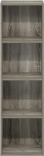 Oakcraft Engineered Wood Multipurpose Single Cube Storage Organizer Unit Bed Side Table Type Rack DIY Shelf Cabinet Space Saver - Image 6