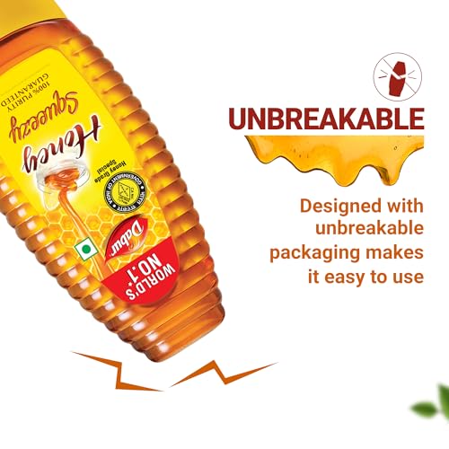 Dabur Honey - 450g (225g x 2, Buy 1 Get 1 Free) | 100% Pure | World's No.1 Honey Brand with No Sugar Adulteration | For Fitness & Health | Natural Immunity Booster | 100% Indigenous | Rich in Antioxidants & Minerals - Image 4