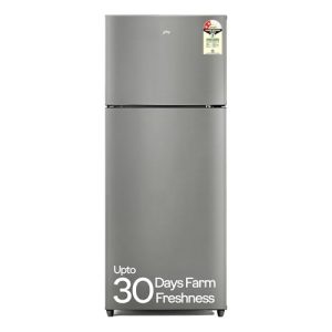 Godrej 223 L 2 Star | 95%+ Food Surface Disinfection | Uniform 360° Cooling | Cool Balance Technology | Inverter Frost Free Double Door Refrigerator (RF EON 244B RI ST GL, Steel Glow)