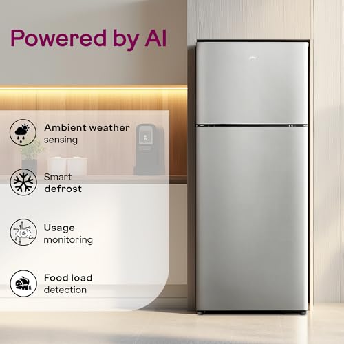 Godrej 223 L 2 Star | 95%+ Food Surface Disinfection | Uniform 360° Cooling | Cool Balance Technology | Inverter Frost Free Double Door Refrigerator (RF EON 244B RI ST GL, Steel Glow) - Image 4