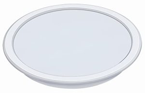 Eveready 9W LED Recessed Backlit Panel | Round Shape | Lightweight & Fire Retardant PC Body | Aesthetic Matte Finish | 80lm/W | 4kV Surge Protection | White