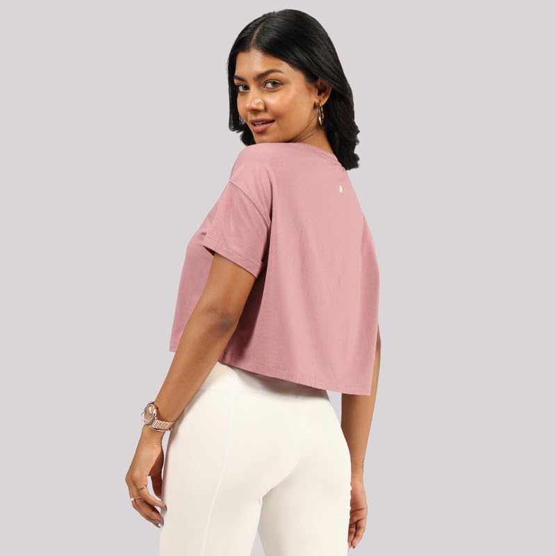 BlissClub Women's Cotton Solid Regular Fit Tshirt - Image 5