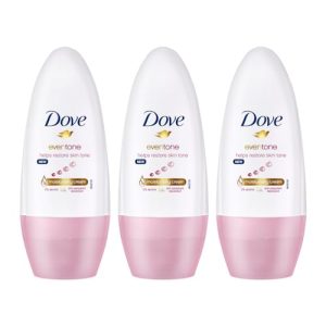 Dove Eventone Floral Deodorant Roll On for Women - 50 Ml (Pack of 3)