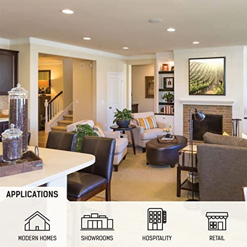 wipro Garnet 3 W Slim COB Downlight for False Ceiling | Neutral White (4000K) | Ceiling or Cabinet Light with Adjustable Optics | Pack of 10 - Image 5