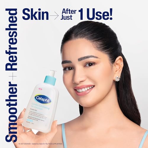 Cetaphil Gentle Exfoliating SA Cleanser 29ml | Daily Foaming Face Wash with Salicylic Acid, Mandelic Acid & Gluconolactone | Smooth, Even Skin | For Sensitive & Acne-Prone Skin - Image 4