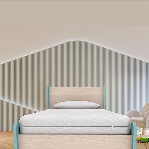 Smartsters Reversible Flip Mattress for Kids | White Chocolate | Rectangle | Single Bed Size 6 | Mattress Single Bed Pure Cotton for Bedroom or Sofa - Image 6