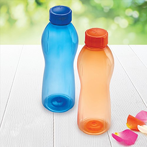 Cello Maxis PET Bottle Set, 1 Litre, Set of 6, Blue - Image 3