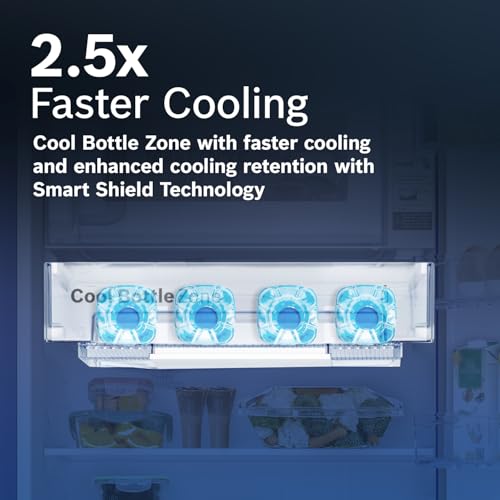 Bosch 226 L, 4 Star, Single Door Refrigerator with Industry's largest vegetable box & largest Beverage space (CST22S24NI, Fine Steel) | 18 Hour Cooling Retention during powercut, 2.5x Faster Cooling - Image 4