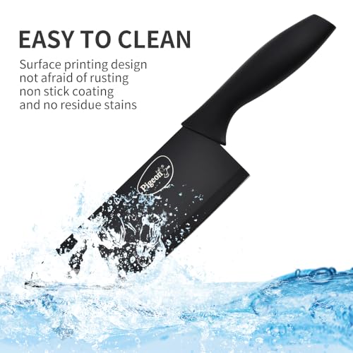 Pigeon by Stovekraft Edge High Grade Stainless Steel 3 Pcs Kitchen Knife Set| Black - Image 6