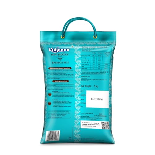 Kohinoor Minimogra Basmati Rice 5Kg | Long Grain | Ideal for Daily Use | Hygienically Packed | Flavourful & Aromatic - Image 4