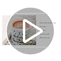 ArtzFolio Abstract Artwork D216 Ceramic Coffee Tea Mug Inside White 325Ml Round Mug; Set Of 6 Pcs - Image 2